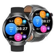 GT4PRO+ 1.6inch HD Screen bluetooth Call Heart Rate Blood Pressure SpO2 Monitor Blood Sugar Sleep Monitoring Women's Men