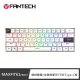 【FANTECH】MAXFIT61 Frost 60%RGB可換軸機械式鍵盤(白色)