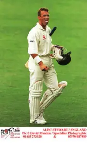 Alec Stewart England Old Player Cricket Photo 18