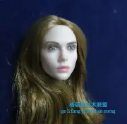 1:6 Villa Girl Head Sculpt Carving For 12inch Female Phicen TBLeague Figure Body