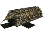Sahara Explorer King Single Freestanding Dome Canvas Swag - Camo
