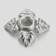 Fancy Leaf Antique Silver Bead Caps Cones 6mm Bead Supplies Jewelry Making