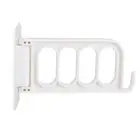 Wall Mounte Laundry Rack Hanger Laundry Rack Storage Shelf Drying Supplies For