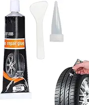 Rubber Cement Tire Repair, 50ml Tire Rubber Strong Glue | Auto Tire Repair Glue for Side Bonding or Tire Leakage, Instant Super Glue for Car Motorcycle Truck