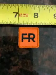 14 fr patches - 1" square. Iron on or sew on.