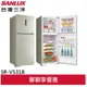 SANLUX 台灣三洋 一級節能 535公升雙門變頻冰箱 SR-V531B