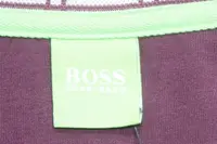 在飛比找露天拍賣優惠-HUGO BOSS 綠標 格紋 經典 立領 外套 針織 sk