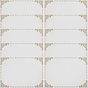 NOLITOY 10pcs Certificate Papers, A4 Letter Size Blank Paper Customizable Award Certificates Participation Awards Document Cardstock Paper White