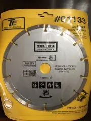 2 New 7-1/4" Diamond Saw Blades Dry Masonry Concrete Sawing Cutting Tools