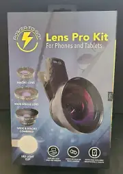Power To Go Smart Phone Tablet Lens Pro Kit fits most Phones and Tablets NIB