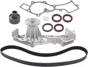 ApplianPar Engine Timing Belt and Water Pump with Roller Tensioner Bearing Gasket Seal Kit for Infiniti QX4 Xterra for Nissan Frontier Xterra Pathfinder 3.3L