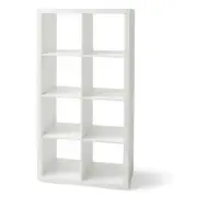Better Homes & Gardens 8-Cube Storage Organizer White
