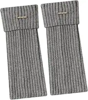[Frediuo] Women's Leg Warmers Long Boot Socks Leg Protection Footless Socks for Party Home