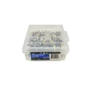 Buildex M6-11 x 50mm Smooth Cream Hex Head Hi-Grip With Seal Roof Zip Screws - 100 Box