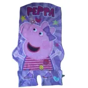 Props PEPPA Pig Girls Purple/pink/white Blanket Sleeping Bag 3-6 Years Old
