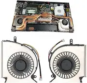 SustVita CPU GPU Cooling Fan, Portable Low Noise Heat Dissipation for ROG, Effective Cooling Solution for Gaming Laptops