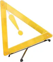 Anneome Reflective Road Safety Triangle for Cars Warning Sign Parking Roadside Safety Kit Easy to Store