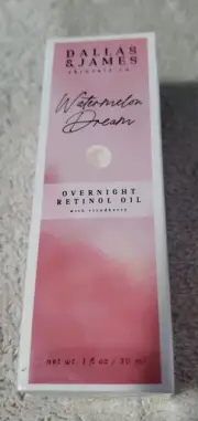 dallas james watermelon dream Overnight Retinol Oil