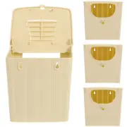 4 Pcs Cockatiel Nesting Box Bird Breeding Parakeet Nests Travel Baby