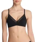 Natori Women's Simply Lace Contour Plunge Underwire, Black 14739