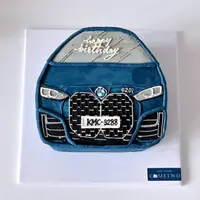在飛比找蝦皮購物優惠-[COMETWO]  汽車蛋糕 BMW 車體手繪 造型蛋糕 