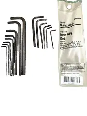 Vintage Sears Craftsman Hex Key 14 piece Set 9 46684 USA Metric -V- Series