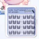4 Rows Glue-free Eyelashes C-curled Individual Lashes Eyelashes Extension