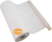 No Show Mesh Machine Embroidery Stabilizer Backing 12" X 50 Yd Roll - Light NEW
