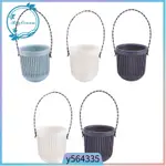 5PCS PLASTIC HANGING ORCHID POT BALCONY CREATIVE WALL HANGIN