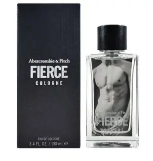 Abercrombie & Fitch Fierce Cologne A&F 店內用男性香水50ML (肌肉男)◐香水綁馬尾◐