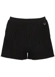 Jacquemus Le Short Maille Plissé Knitted Shorts - Black - 34 (UK6 / XS) 34 (UK6 / XS)