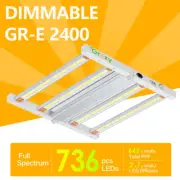 GROZY 240W LED Grow Light Full Spectrum Fo Grow tent Plants Bloom Flowering