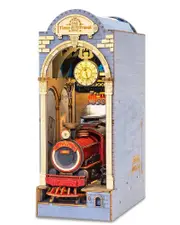 Rolife Wooden Model - DIY Miniature House Book Nook Time Travel
