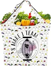 AKTAP Korean Group Gifts 8 Make 1 Team Foldable Reusable Grocery Bags Aniteez Eco Friendly for Groceries At-z Fans Totes