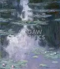 Water Lilies Nympheas 1907, Claude Oscar Monet, Wall Decor Art Print 14" x 11"