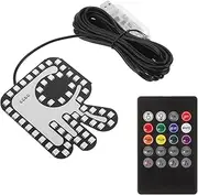 LED Hand Gesture Light for Car Compact and Portable Car Window Sign Bright Gesture Lamp for Driver Communication Lightweight Warning Light for Day Night Use
