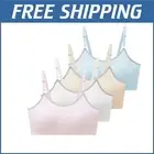 Versatile Training Cami Bras for Girls 10-16 - Soft Stretch Fit & Easy Wash