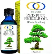 [Optimally Organic] Wild Crafted Red Pine Needle Oil - Daily Drops for Extreme Immune Support - BioActive Live Extract - 1290 Drops - 3 to 7 Drops Per Dose - Vegan Microbiome Cleanse - Longevity Oil