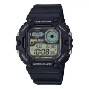Casio Watch Black WS1700H-1A Mens Digital TIDE GRAPH MOON 100m WR RRP $159