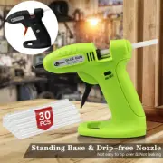 Glue Gun Mini Hot Melt Glue Gun with 30 Mini Clear Glue Sticks Repair DIY Tools