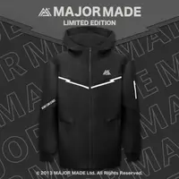 在飛比找momo購物網優惠-【MAJOR MADE】二代太空棉厚磅連帽外套(太空棉 連帽