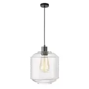 MARCONI.25 Single Clear Glass Pendant