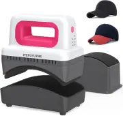 Hat Press Machine, Mini Hat Heat Press Machine with 4 Heating Levels & Auto-Off,