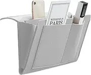 Bedside Storage Bag, Compact Organizer with Pockets, Dorm Rooms Bed Rails for Glasses Books Mobile Phones Keys