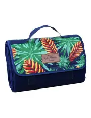 [Lazy Dayz] Fleece Picnic Rug Mossman
