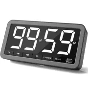 Digital Kitchen Timer with 7.8” Extra Large Display, Magnetic LED Timer with ...