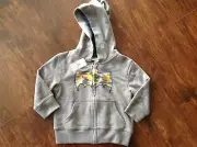 NWT BABY GAP+JUNK FOOD HOODIE JACKET 12-18MONTH/BATMAN GRAY