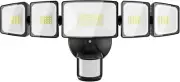 120W 12000LM LED Security Lights Motion Sensor Outdoor, Dusk to Dawn Flood Light