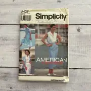 Simplicity 8427 Sewing Pattern Button Front Skirt Top Shirt Miss Sz 18-22 UNCUT
