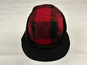 Pendleton Red Black White Native American 3 Panel Hat Cap Size Small